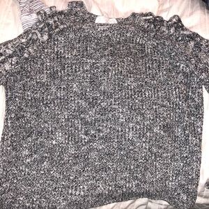 Long Sleeve Crossed Shoulders